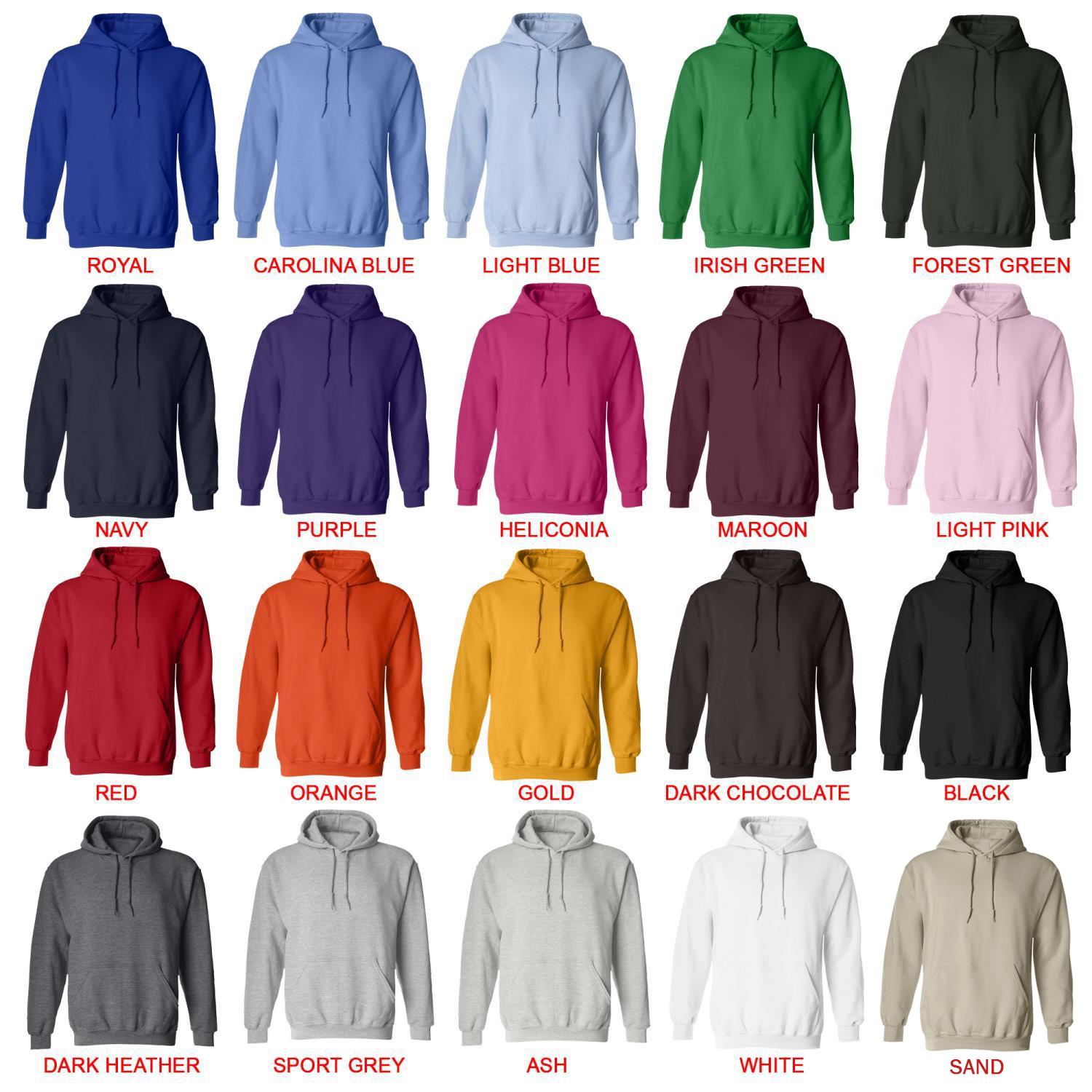 hoodie color chart - German Shepherd Shop