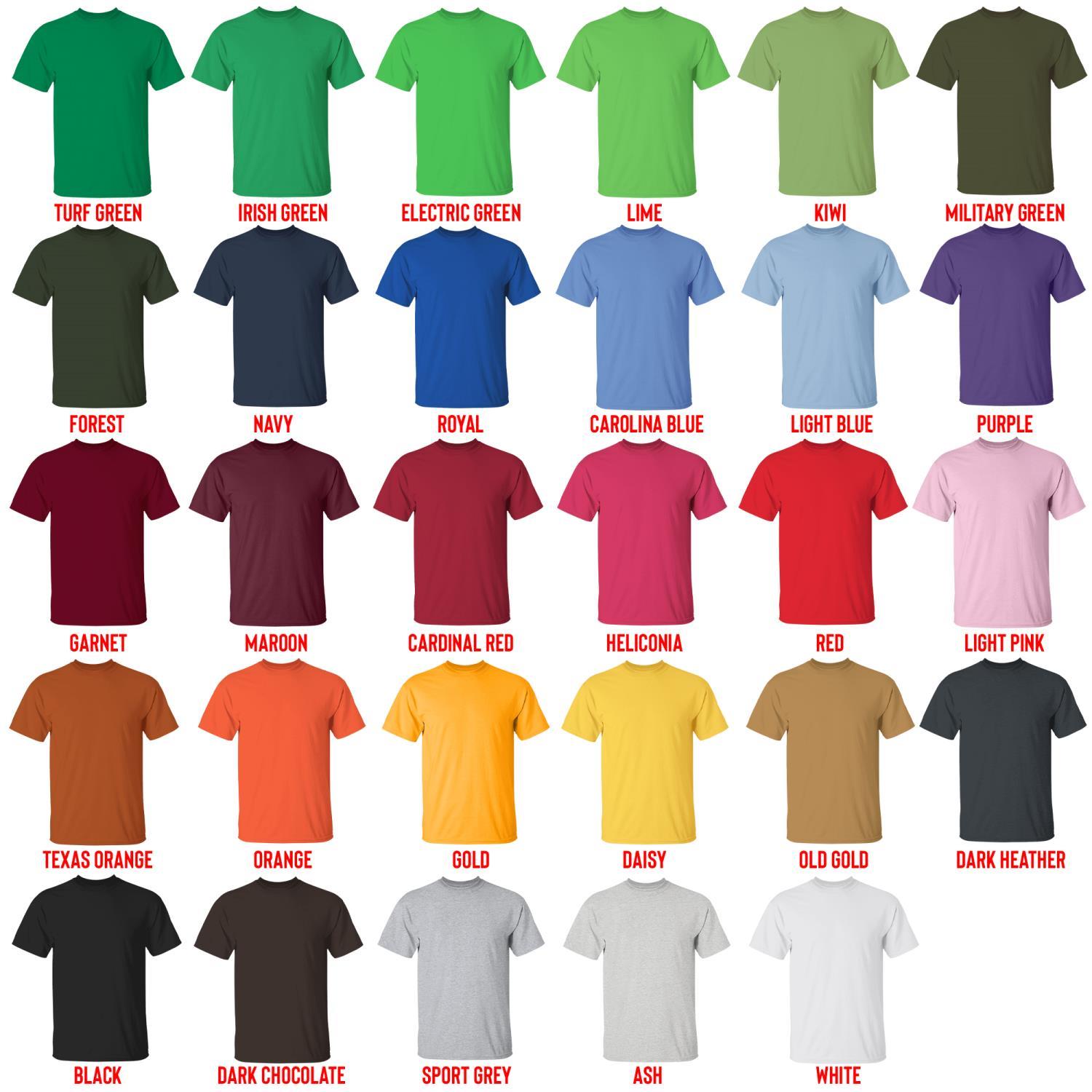 t shirt color chart - German Shepherd Shop