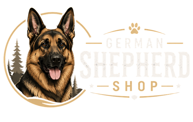 German Shepherd Shop uk light logo