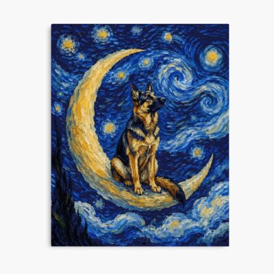 German Shepherd Signature Artwork Poster