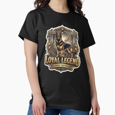 German Shepherd Classic Illustration T-shirt