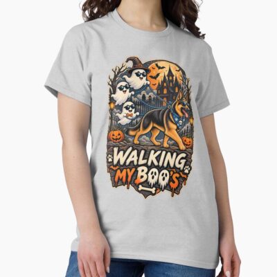 German Shepherd Vintage Artwork T-shirt