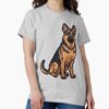 ssrcoclassic teewomens 02heather greyfrontproduct squarex1000 6 - German Shepherd Shop
