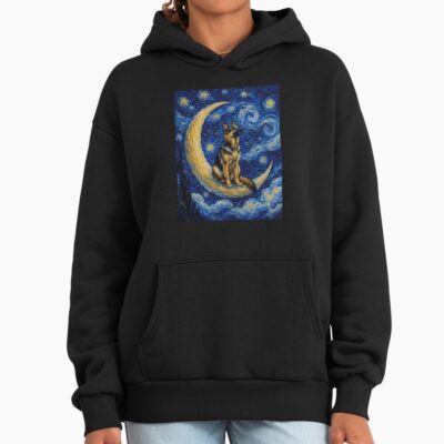 German Shepherd Minimalist Artwork Hoodie