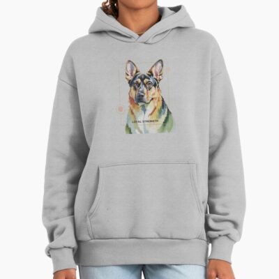 German Shepherd Modern Style Hoodie
