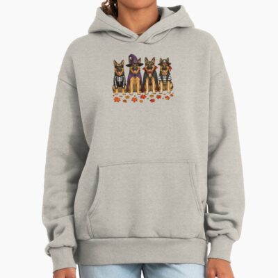 German Shepherd Aesthetic Artwork Hoodie