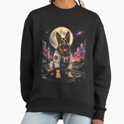 German Shepherd Graphic Style Sweatshirt