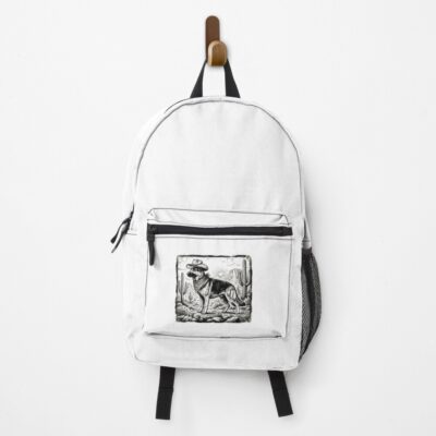 German Shepherd Vintage Style Backpack