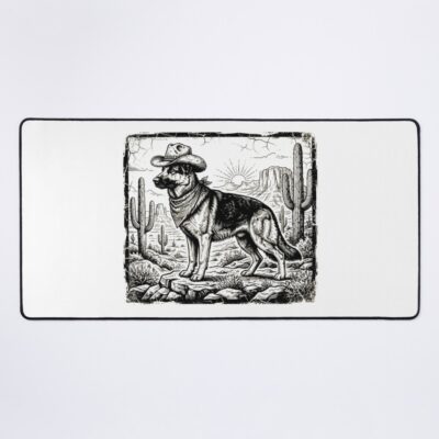 German Shepherd Heritage Style Mouse Pad