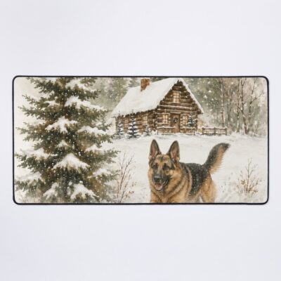 German Shepherd Vintage Edition Mouse Pad