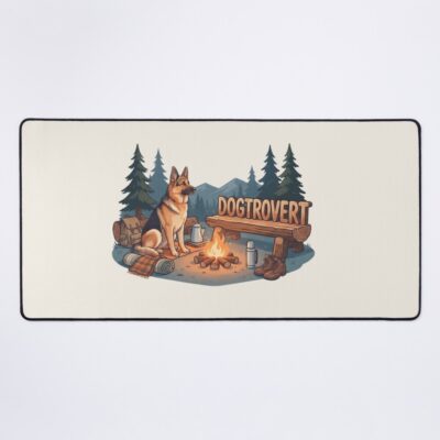 German Shepherd Modern Edition Mouse Pad