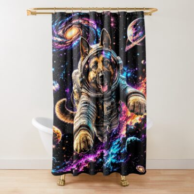 German Shepherd Legacy Artwork Shower Curtain