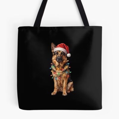 German Shepherd Classic Artwork Tote Bag