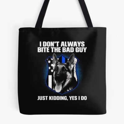 German Shepherd Iconic Artwork Tote Bag